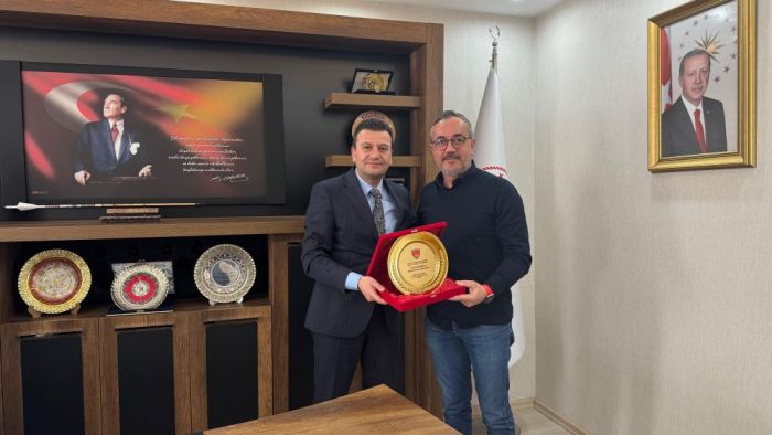 THF Başkanı Çakır'dan Şahin'e ziyaret